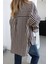Premium Seri Önü Kısa Arkası Uzun Çizgili Oversize Gömlek 2
