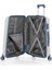 3lü Set Kırılmaz Silikon Seyahat Valizi Bavulu V305 Kemik Sky Blue 3