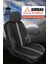 Volvo S60 2.4 D5 Awd Advance Edition Geartroni 2012 Trend Serisi Uyumlu 5 Koltuk Oto Koltuk Kılıfı Lüks Velur Kumaş Siyah 4