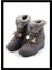 Gri Süet Kadın Bot & Bootie K02566415002 1