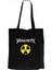 Megadeth Nuclear Radioactive Siyah Kanvas Bez Çanta 1
