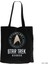 Star Trek Beyond Logo Siyah Kanvas Bez Çanta 1