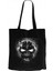 Iron Maiden Skull Siyah Kanvas Bez Çanta 1
