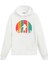Retro Kaşif Silüet ve Doğa Baskılı Ünisex Kapşonlu Hoodie 1