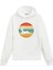 Retro Geyik Silüet Baskılı Ünisex Kapşonlu Hoodie 1