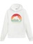 Retro Orca Silüet Baskılı Ünisex Kapşonlu Hoodie 1