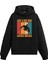 Retro Orca Baskılı Ünisex Kapşonlu Hoodie 1
