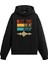 Let The Beat Drop Baskılı Retro Ünisex Kapşonlu Hoodie 1