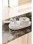 Dekoratif Tepside 3 Lü Bohem Set, Modern Tasarım Doğal Soya Mum ve Iskandinav Tasarım Vazo 3