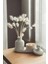 Dekoratif Tepside 3 Lü Bohem Set, Modern Tasarım Doğal Soya Mum ve Iskandinav Tasarım Vazo 4