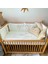 Bebek Uyku Seti Nevresim Takımı 60x120 Cloudy Krem 2