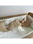 Bebek Uyku Seti Nevresim Takımı 60x120 Cloudy Krem 3