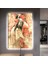 Ledli 90x60 Kızıl Dereli Aşıklar Kanvas Tablo 1