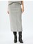 Standart Bel Slim Fit Fitilli Uzun Kalem Etek 3
