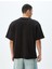 Oversize T-Shirt Bisiklet Yaka Kısa Kollu Pamuklu 4