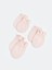 Baby Pembe Basic Kız Bebek Eldiven 3'lü 1
