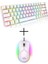 T60 Rgb Mekanik Beyaz Red Switch Klavye Mouse Hediyeli Kablolu Gaming Driverli Oyuncu Mini Klavye 1