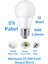 ERKLED 12W Beyaz Işık LED Ampul 1080 Lümen E27 Duylu LED Lamba 1