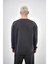 Erkek Basic Bisiklet Yaka Oversize Sweatshirt 2