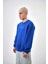 Erkek Da Vinci Nakışlı Baskılı Oversize Sweatshirt 1