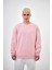 Erkek Basic Bisiklet Yaka Oversize Sweatshirt 2