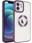 Tecno Spark 10C Kılıf Logo Yeri Açık Kamera Lens Korumalı Renkli Kenarlı Şeffaf Silikon 1