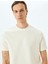 Bisiklet Yaka Pamuklu Dokulu Kısa Kollu Slim Fit T-Shirt 2