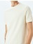 Bisiklet Yaka Pamuklu Dokulu Kısa Kollu Slim Fit T-Shirt 5