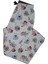 Kadın Ring Viskon Kedi Desen Pijama Alt 9325 1