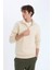 Comfort Regular Fit Rahat Kalıp Fermuarlı Dik Yaka Basic Düz Sweatshirt X7405AZ24AU 4