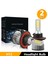 2x H13/9008 LED Far Yüksek Düşük Huzme Kiti 4000W 30000LM Ampuller 6500K (Yurt Dışından) 2