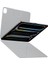 iPad Pro 13 2024 Uyumlu Pitaka Magez Falio 2 Kalem Bölmeli Standlı Kılıf Beyaz 3