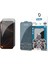 iPhone 16 Pro Uyumlu Go Des 9d Full Cover Privacy Temperli Cam Ekran Koruyucu 1