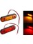 10X Amber 3 LED 3.4 Inç Kamyon Römork Camper Sinyal Işığı Vidalı (Yurt Dışından) 4