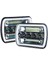 Çift 7x6 Inç LED Far Drl Jeep Cherokee Wrangler Xj Yj Için (Yurt Dışından) 1