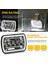 Çift 7x6 Inç LED Far Drl Jeep Cherokee Wrangler Xj Yj Için (Yurt Dışından) 5