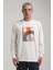 Bisiklet Yaka Siyah Slim Fit Sweatshirt 24FWM60171 1