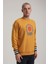 Bisiklet Yaka Ekru Slim Fit Sweatshirt 24FWM60187 2