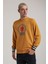 Bisiklet Yaka Ekru Slim Fit Sweatshirt 24FWM60187 4