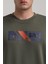 Bisiklet Yaka Bordo Slim Fit Sweatshirt 24FWM60184 2