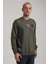 Bisiklet Yaka Bordo Slim Fit Sweatshirt 24FWM60184 3