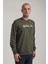 Bisiklet Yaka Lacivert Slim Fit Sweatshirt 24FWM60186 4