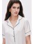 Colorex Ekru Kısa Saten Pijama Takımı 4