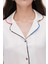 Colorex Ekru Kısa Saten Pijama Takımı 5