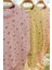 Isob Pembe Çıtır Çiçek Desenli Fitilli Kumaş %100 Pamuk Kız Çocuk Pijama Takımı 3-8 Yaş 31222-P 2