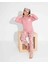 Tarp Pembe Önden Düğmeli Polar Kız Çocuk Pijama Takımı 4-15 Yaş 2700-2701-2702-P 2