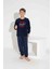Tarp Lacivert Polar Erkek Çocuk Pijama Takımı 7-15 Yaş 3757-3758-L 1