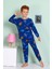 Elmp Dinazor Desenli %100 Pamuk Erkek Çocuk Pijama Takımı 1-13 Yaş 3063 1