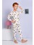 Elmp Ekru Iş Makinesi Desenli %100 Pamuk Erkek Çocuk Pijama Takımı 1-13 Yaş 3058 2