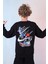 Black Nba 2ip Erkek Çocuk Sweatshirt Siyah 7-16 Yaş DEFNE03-S 2